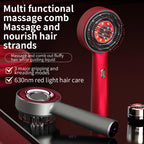 Revitalize Your Hair with the Electric Vibration Massage Comb - Scalp Oil Applicator for Hair Growth and Loss Prevention